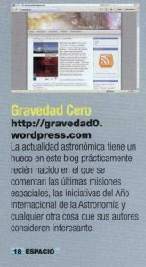 Gravedad Cero Gravedad Cero