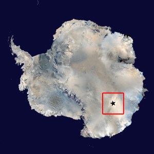 Localización de la Base Concordia en la Antártida Photo: ESA