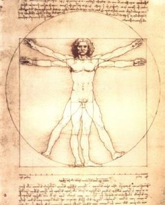 El hombre de Vitruvio de Leonardo da Vinci El hombre de Vitruvio de Leonardo da Vinci